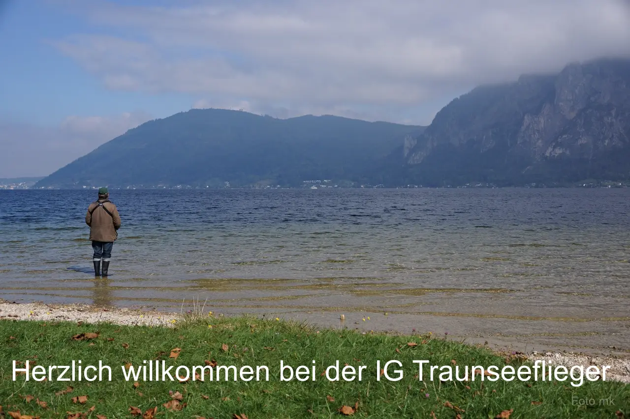 Das Fluggebiet der IG-Traunseeflieger