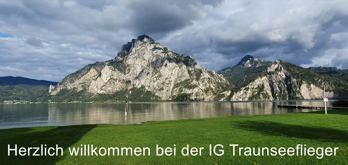 Das Fluggebiet der IG-Traunseeflieger